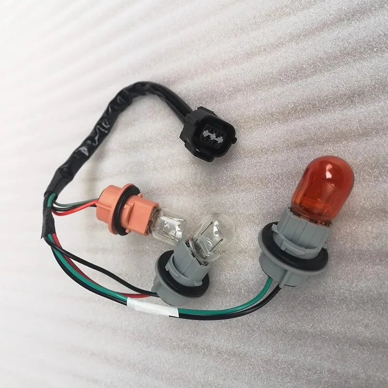 Car accessories for Mitsubishi Pajero V93V97 tail light harness, rear brake light harness plug, reverse bulb socket
Car accessories for Mitsubishi Pajero V93V97 tail light harness, rear brake light harness plug, reverse bulb socket