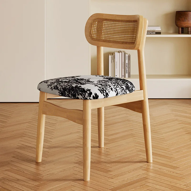 Solid Wood Rattan Dining Chairs By Yourself, Suitable for Family Hotels, Homestays, Hotels, Antique, Light Luxury Leisure Chairs
Solid Wood Rattan Dining Chairs By Yourself, Suitable for Family Hotels, Homestays, Hotels, Antique, Light Luxury Leisure Chairs