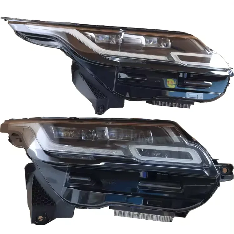 For Land Rover Velar US standard new model high configuration LED car headlights with auxiliary lights
For Land Rover Velar US standard new model high configuration LED car headlights with auxiliary lights