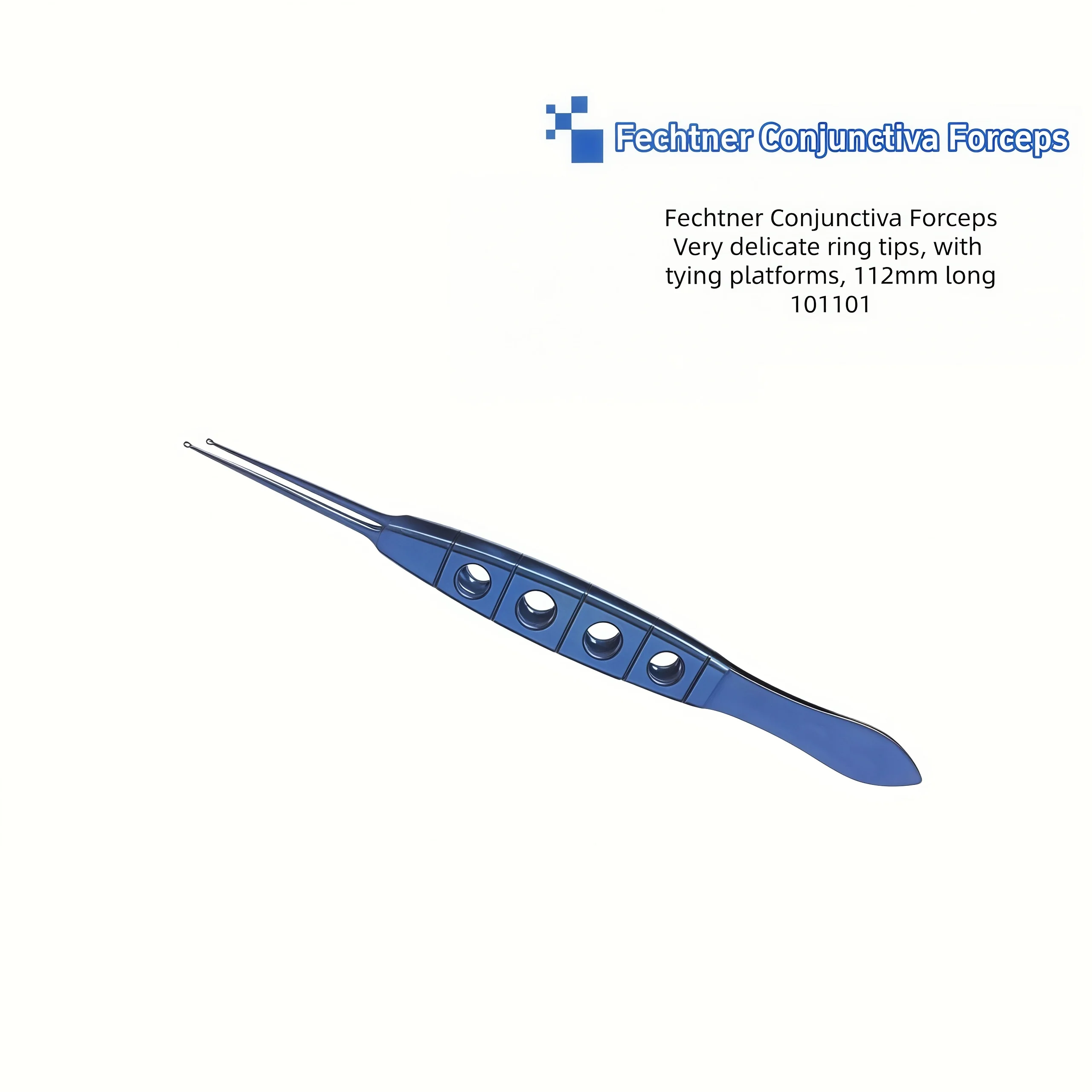 Fechtner Conjunctiva Forceps Ophthalmic surgical instrument multifunctional tweezers, reusable 112mm long
Fechtner Conjunctiva Forceps Ophthalmic surgical instrument multifunctional tweezers, reusable 112mm long