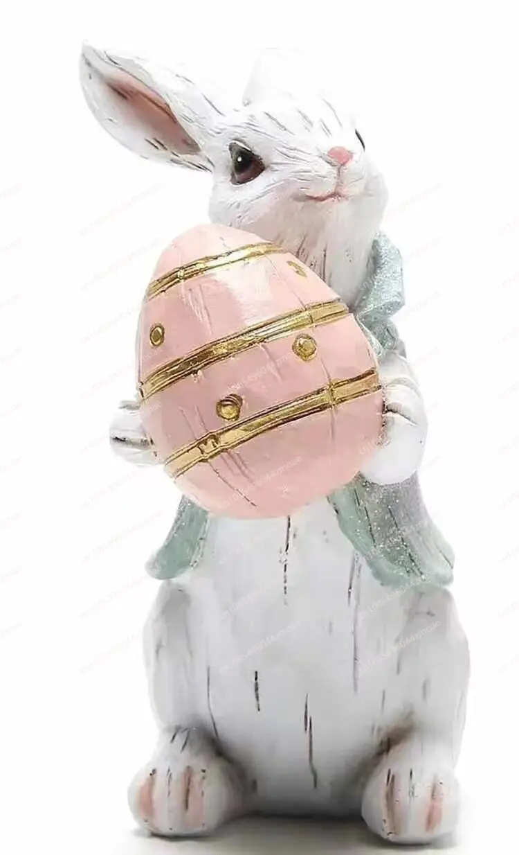 New Easter Bunny Garden Ornament Home Tabletop Resin Ornament Creative Garden Ornament
New Easter Bunny Garden Ornament Home Tabletop Resin Ornament Creative Garden Ornament