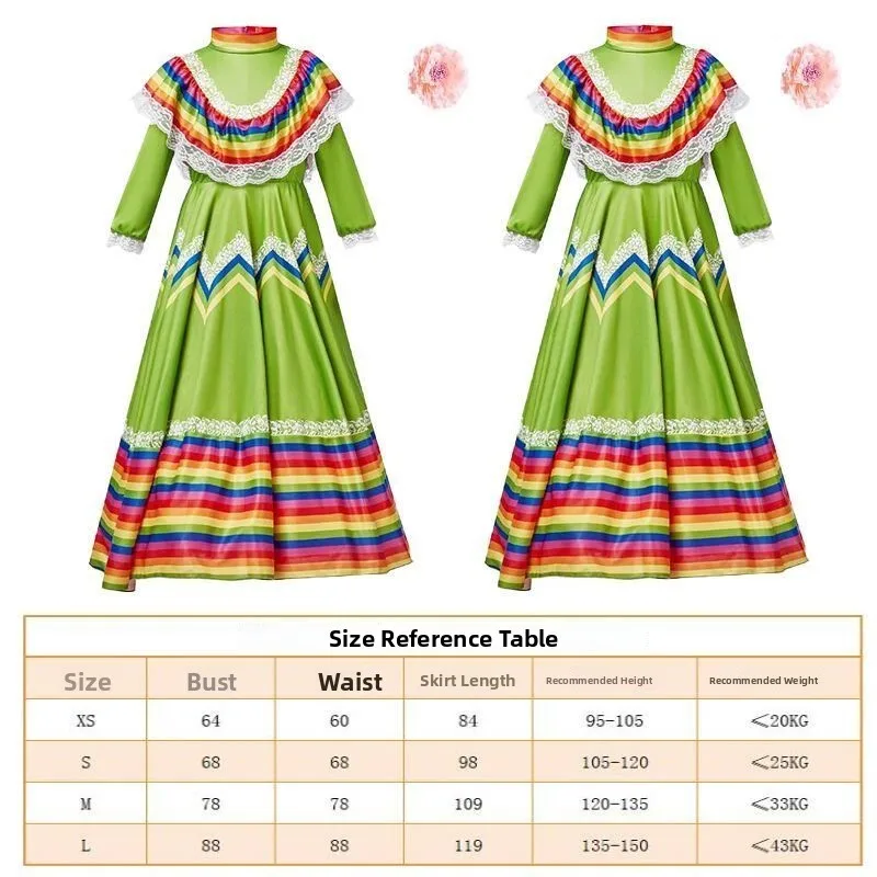 New Halloween Stage Performance Children's Party Ethnic Costume National Dress Women's Fashion Spring Season No Brand
New Halloween Stage Performance Children's Party Ethnic Costume National Dress Women's Fashion Spring Season No Brand