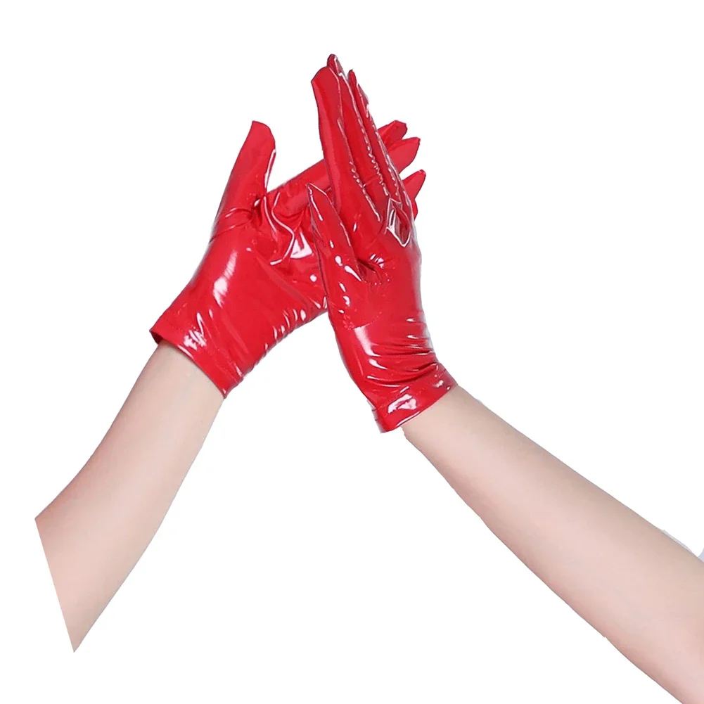 Black PU Leather Gloves Gothic Gloves Short Gloves Solid Color Design Applicable For Female Brand New Condition
Black PU Leather Gloves Gothic Gloves Short Gloves Solid Color Design Applicable For Female Brand New Condition
