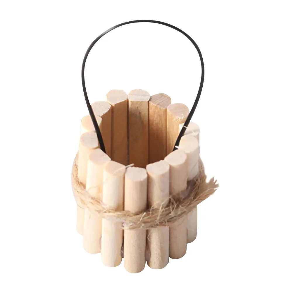 Life Play Scene Model Mini Wooden Bucket Christmas Decoration Small Pail Decorate Dollhouse Accessories Baby
Life Play Scene Model Mini Wooden Bucket Christmas Decoration Small Pail Decorate Dollhouse Accessories Baby
