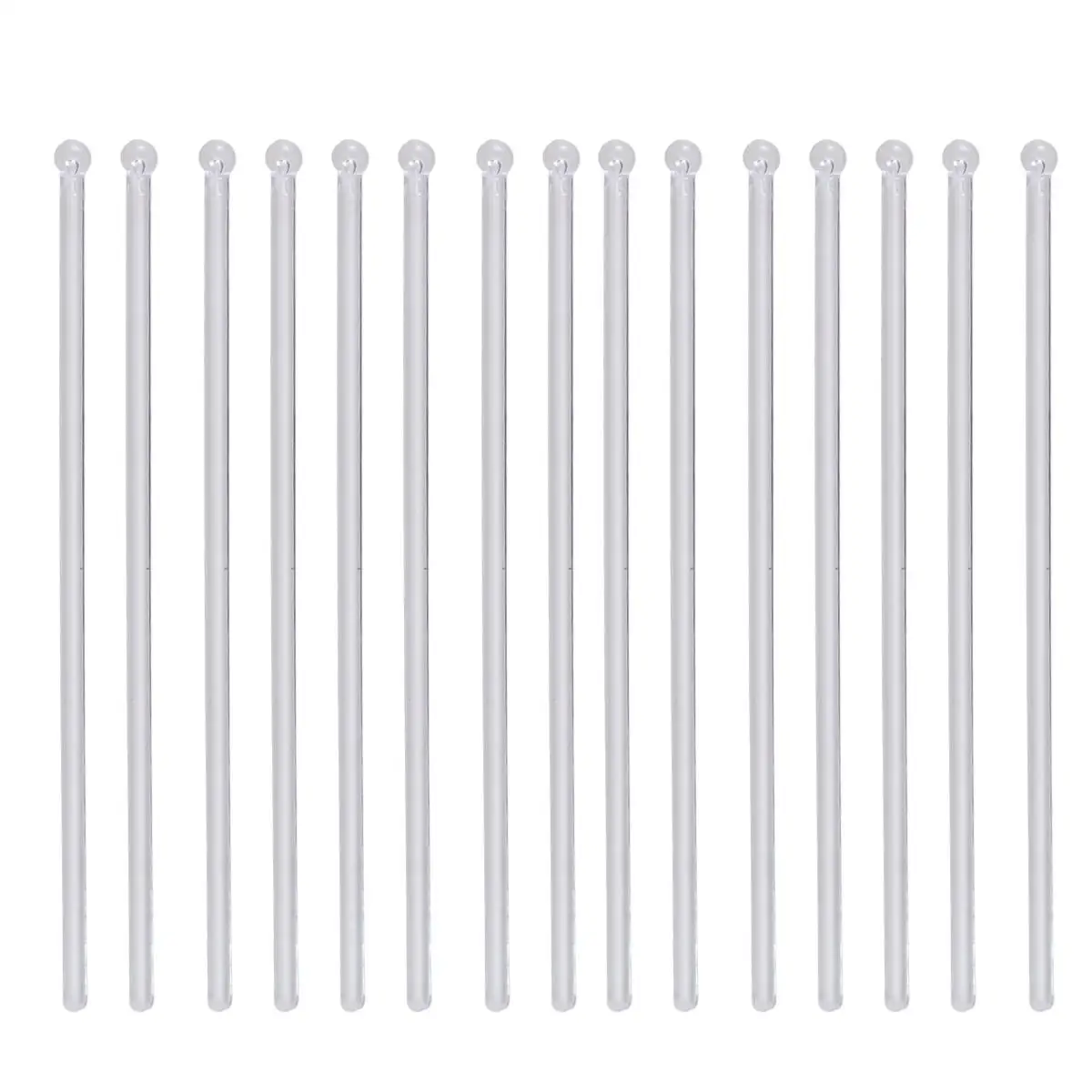 50Pcs Transparent Cocktail Drink Bar Muddler Round Head Plastic Stirring Mixing sticks Ladle Stirrer Swizzle Stick
50Pcs Transparent Cocktail Drink Bar Muddler Round Head Plastic Stirring Mixing sticks Ladle Stirrer Swizzle Stick