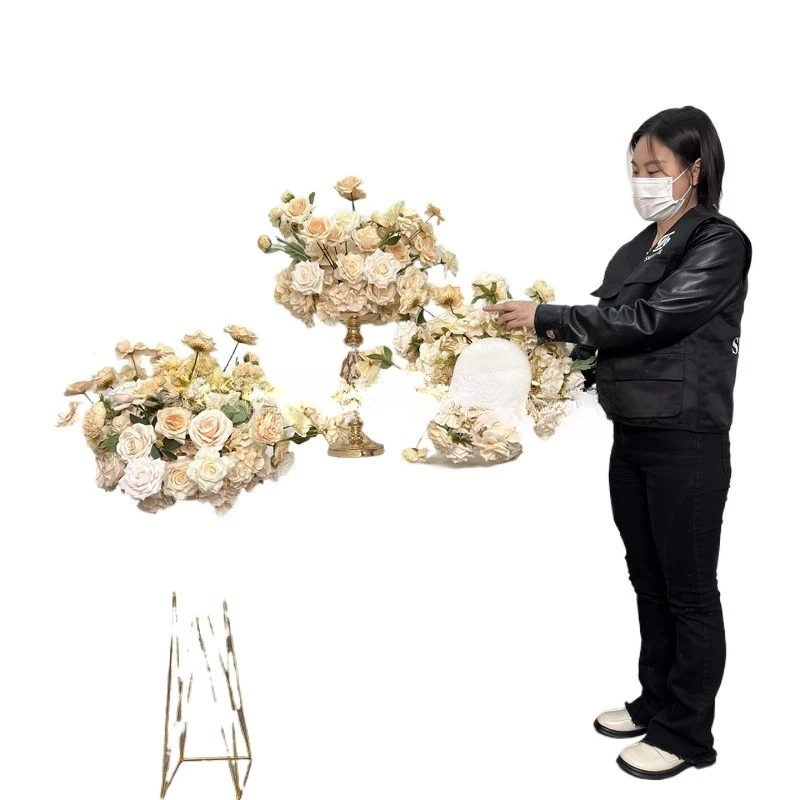 Cheap Champagne Flower Balls 30cm Wedding Party Center Artificial Flowers Plants Event Supplies
Cheap Champagne Flower Balls 30cm Wedding Party Center Artificial Flowers Plants Event Supplies