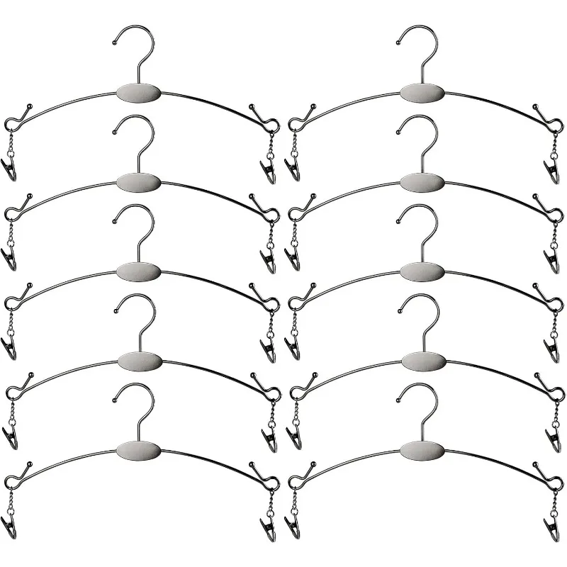 Rose Gold Exttlliy Metal Underwear Bra Rack Durable Fashion Children Clothes Hanger Hook Lingerie Shop Display Hanger with Clips
Rose Gold Exttlliy Metal Underwear Bra Rack Durable Fashion Children Clothes Hanger Hook Lingerie Shop Display Hanger with Clips