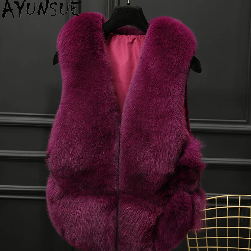 Korean Slim Mink Collar Fur Jacket Sleeveless Fur Tops Real Fox Fur Coat Women Waistcoat Office Lady Warm Short Fur Vest Zm1102
Korean Slim Mink Collar Fur Jacket Sleeveless Fur Tops Real Fox Fur Coat Women Waistcoat Office Lady Warm Short Fur Vest Zm1102