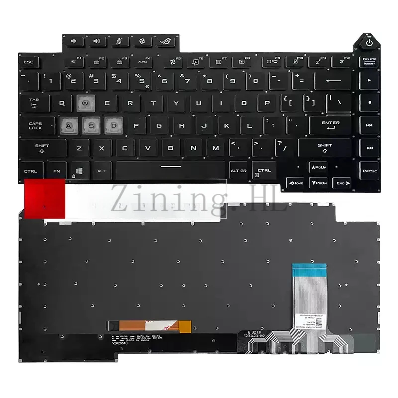 Suitable for ASUS ROG Magic New Sharp 2021 G513Q G513R G533 G513QY Magic 5 R Keyboard
Suitable for ASUS ROG Magic New Sharp 2021 G513Q G513R G533 G513QY Magic 5 R Keyboard