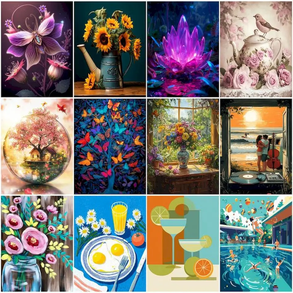 RUOPOTY Painting By Numbers Modern Adult Coloring Color Markers For Handiwork Diy Crafts Drawing Brushes Paint Kit Art Supplies
RUOPOTY Painting By Numbers Modern Adult Coloring Color Markers For Handiwork Diy Crafts Drawing Brushes Paint Kit Art Supplies