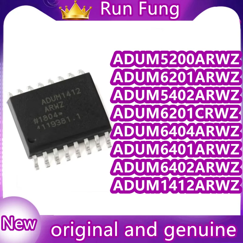 ADUM1412ARWZ 5200ARW 5402 6401 6402 6404CRW 6201CRWZ SOP16 Оригинал 1 шт./лот
ADUM1412ARWZ 5200ARW 5402 6401 6402 6404CRW 6201CRWZ SOP16 Оригинал 1 шт./лот