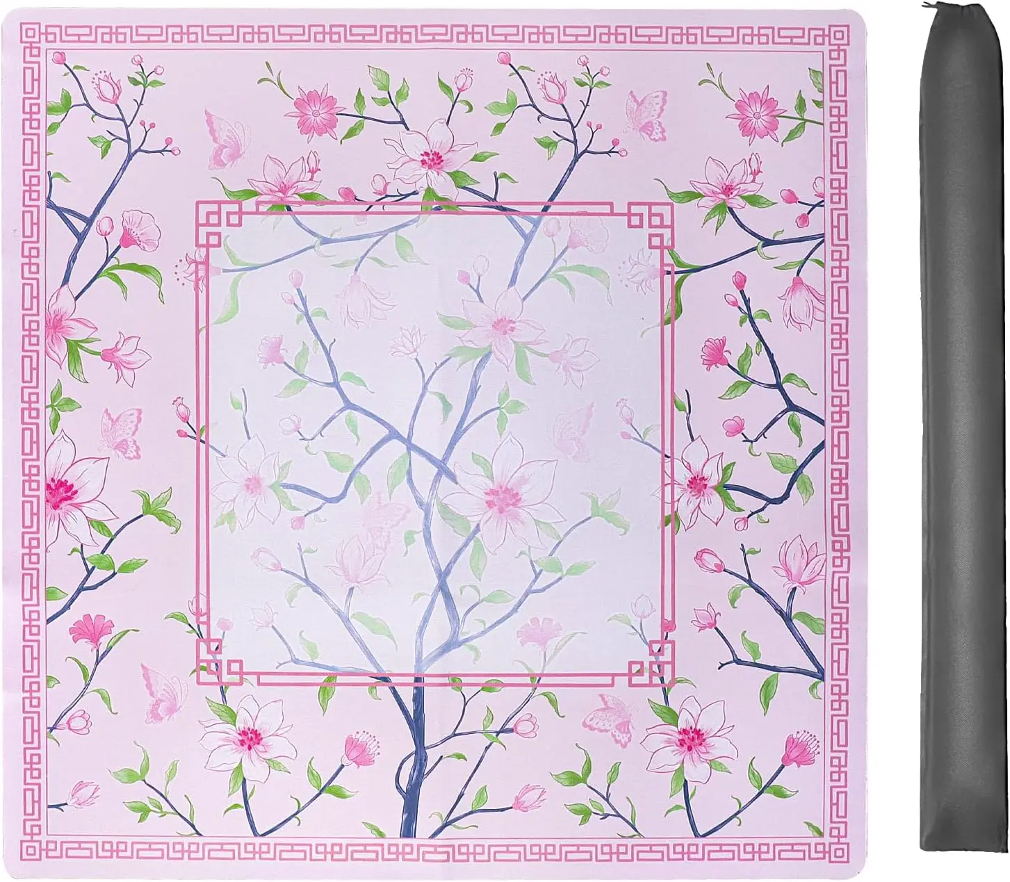 31.5"x31.5" Pink Mahjong Mat with Bag, Anti-Slip & Noise-Reducing for Games
31.5"x31.5" Pink Mahjong Mat with Bag, Anti-Slip & Noise-Reducing for Games