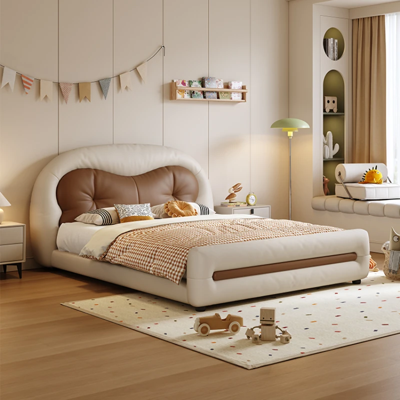 Apartment 2025 New Children Bed Boy Leather Cartoon Loft King Bedroom Bed Double Adults Girl Camas De Dormitorio Home Furniture
Apartment 2025 New Children Bed Boy Leather Cartoon Loft King Bedroom Bed Double Adults Girl Camas De Dormitorio Home Furniture