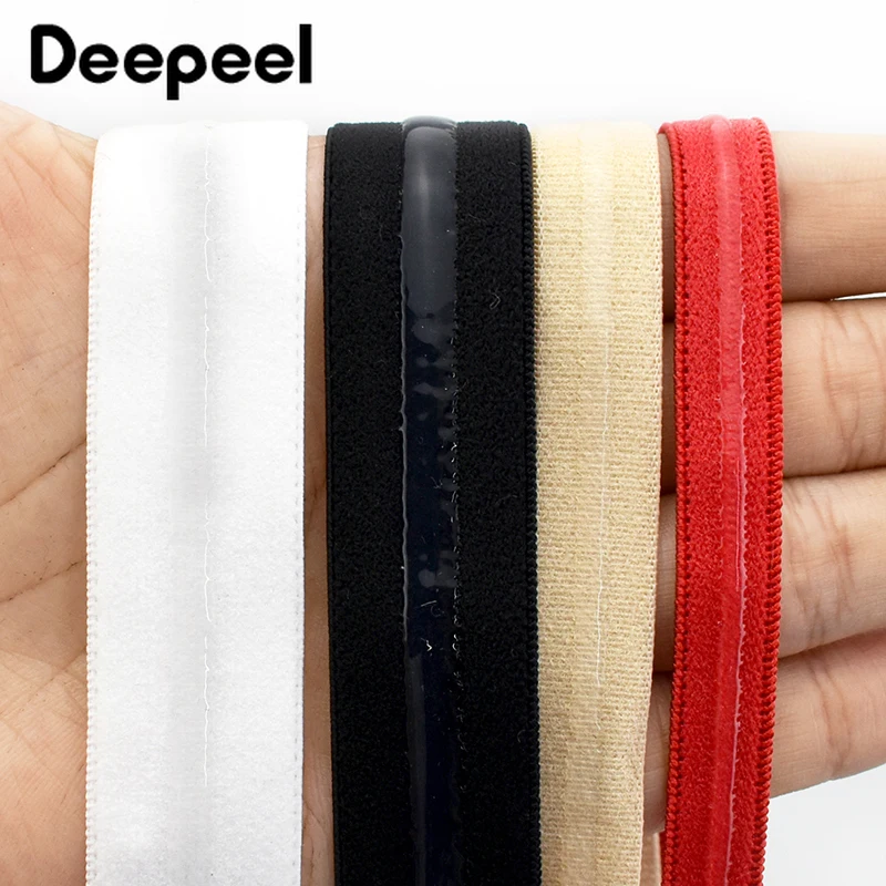 5/10/20M 8-20mm Silicone Non-slip Elastic Band Underwear Shoulder Straps Stretch Tape Bra Strap Rubber Bands Sewing Accessories
5/10/20M 8-20mm Silicone Non-slip Elastic Band Underwear Shoulder Straps Stretch Tape Bra Strap Rubber Bands Sewing Accessories