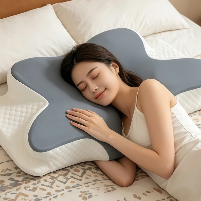 sunmmer cold Sleeping memory pillow slow rebound memory cotton pillow neck pillow butterfly pillow cervical pillow
sunmmer cold Sleeping memory pillow slow rebound memory cotton pillow neck pillow butterfly pillow cervical pillow
