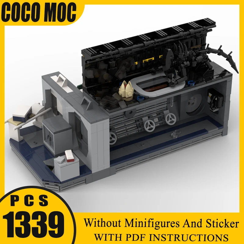 Space Series Moc Building Blocks Space Alien Quarantine Facility Model Technology Brick DIY Assembly Toy Children Holiday Gifts
Space Series Moc Building Blocks Space Alien Quarantine Facility Model Technology Brick DIY Assembly Toy Children Holiday Gifts