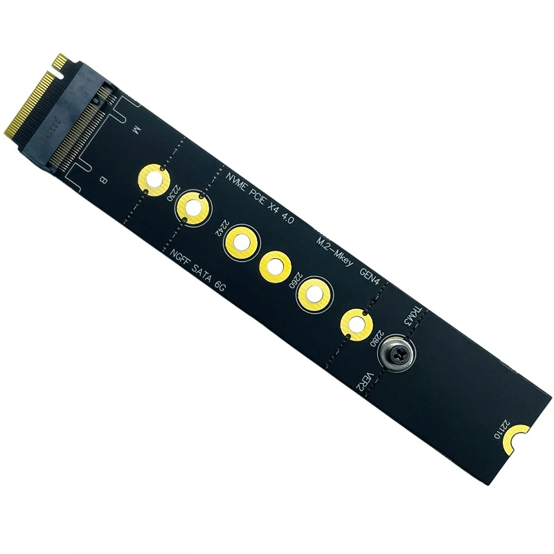 Переходная карта M.2 Key M PCIE x4 4,0 для M2 M.2 MKey 2230 2242 2260 2280 NVMe + SATA SSD адаптер PCIe 22110 Gen4 конвертер все контакты
Переходная карта M.2 Key M PCIE x4 4,0 для M2 M.2 MKey 2230 2242 2260 2280 NVMe + SATA SSD адаптер PCIe 22110 Gen4 конвертер все контакты