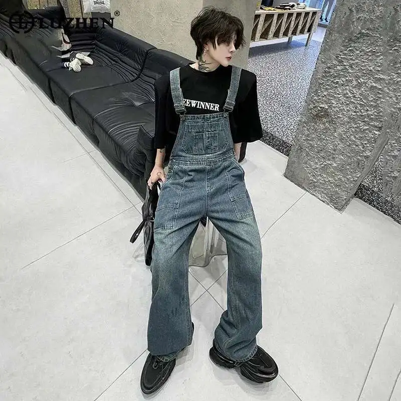 LUZHEN Niche Denim 2025 Design Fashion Versatile Vintage Jumpsuit Men's Street Wear Trendy Loose Wornout Straight Jeans LZ8866
LUZHEN Niche Denim 2025 Design Fashion Versatile Vintage Jumpsuit Men's Street Wear Trendy Loose Wornout Straight Jeans LZ8866