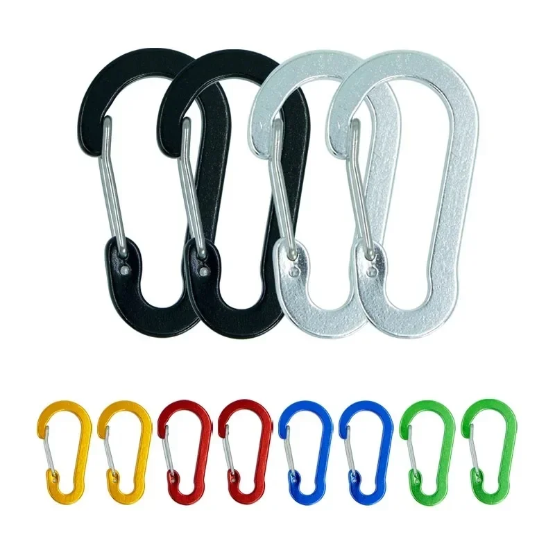 12PCS Carabiner Clip Set Tourist Small Hooks Outdoor Fishing Camping Cycling Hiking Multi Tool Keychain Buckle Karabiners
12PCS Carabiner Clip Set Tourist Small Hooks Outdoor Fishing Camping Cycling Hiking Multi Tool Keychain Buckle Karabiners
