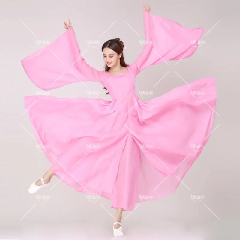 Women's adult Chinese national classical performance clothing elegant fresh and elegant Chinese clothing modern dance costumes
Women's adult Chinese national classical performance clothing elegant fresh and elegant Chinese clothing modern dance costumes
