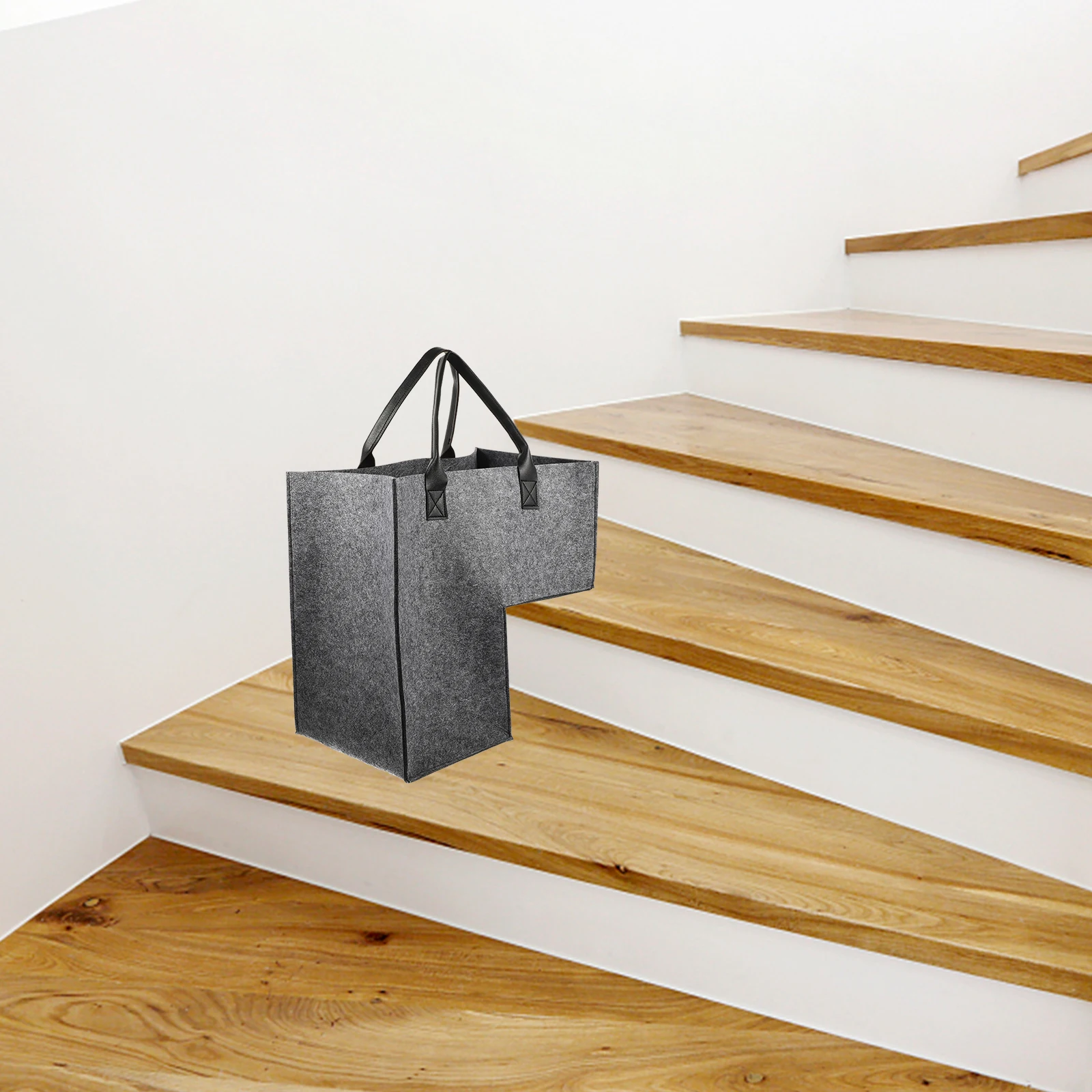 2Pcs Stair Storage Basket Large Capacity Household Fabric ganizer Felt Material Clothes Laundry Toy Holder Deep Gray
2Pcs Stair Storage Basket Large Capacity Household Fabric ganizer Felt Material Clothes Laundry Toy Holder Deep Gray
