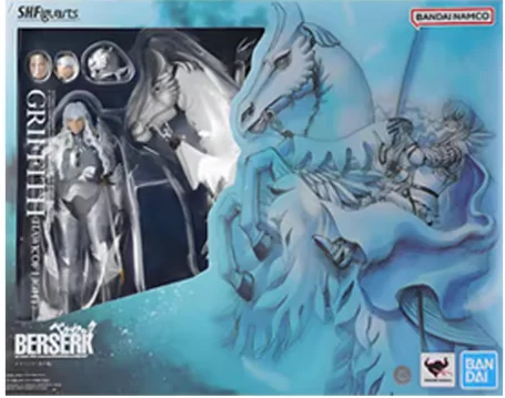 Абсолютно новая оригинальная подвижная фигурка Bandai SHF Comprehensive Series Griffith (Eagle of Light) из коллекционной серии, идеальный подарок.
Абсолютно новая оригинальная подвижная фигурка Bandai SHF Comprehensive Series Griffith (Eagle of Light) из коллекционной серии, идеальный подарок.