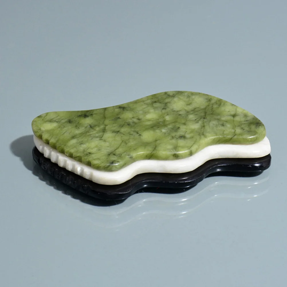 1Pcs Jade Stone Massage Scraping Plate Smooth for Body Neck Face Back Shoulder Leg Foot Muscle Relief 
1Pcs Jade Stone Massage Scraping Plate Smooth for Body Neck Face Back Shoulder Leg Foot Muscle Relief