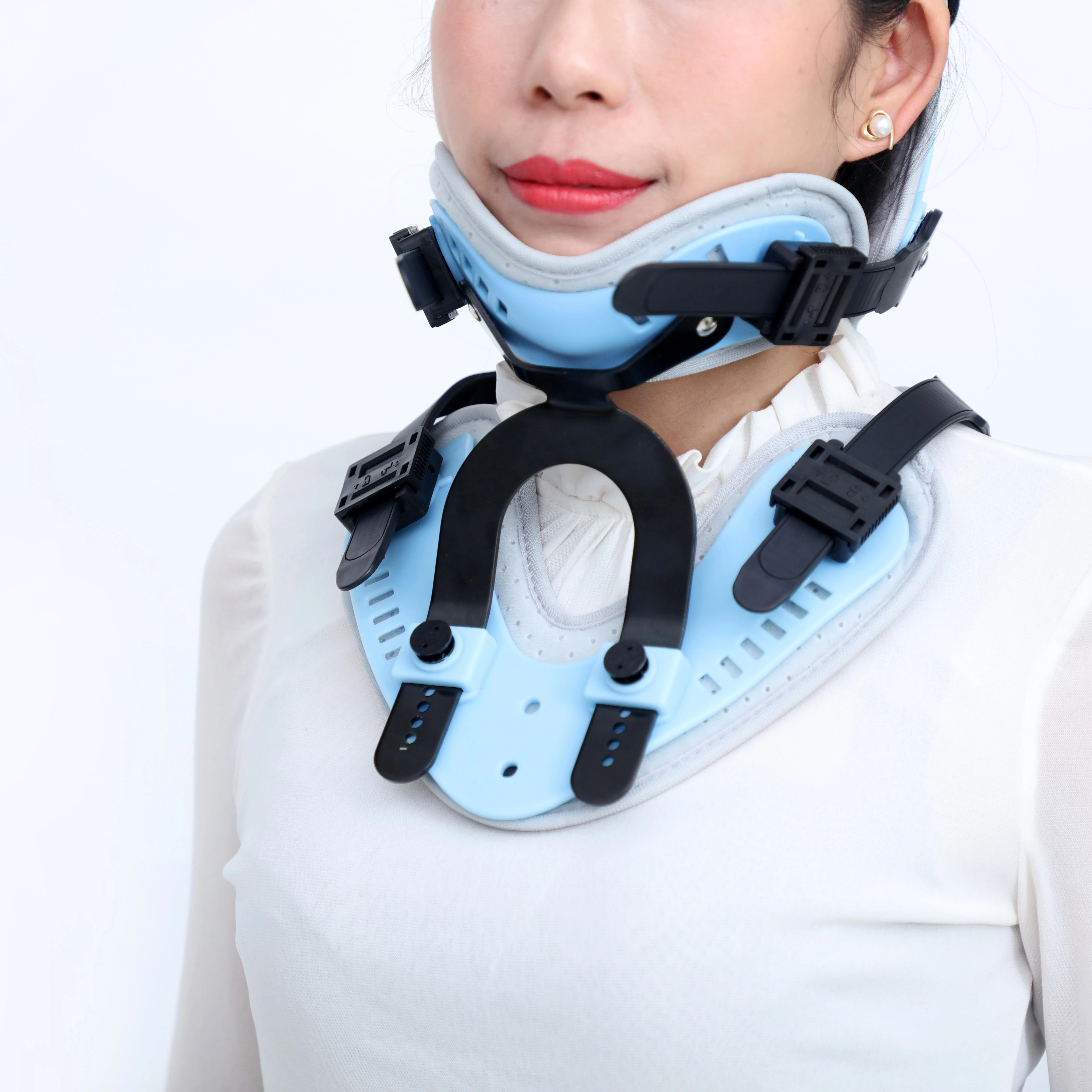 High Quality Rehabilitation Support Device Adjustable Cervical Collar (Enhanced)for Cervical Fracture Fixation and Muscle Strain
High Quality Rehabilitation Support Device Adjustable Cervical Collar (Enhanced)for Cervical Fracture Fixation and Muscle Strain