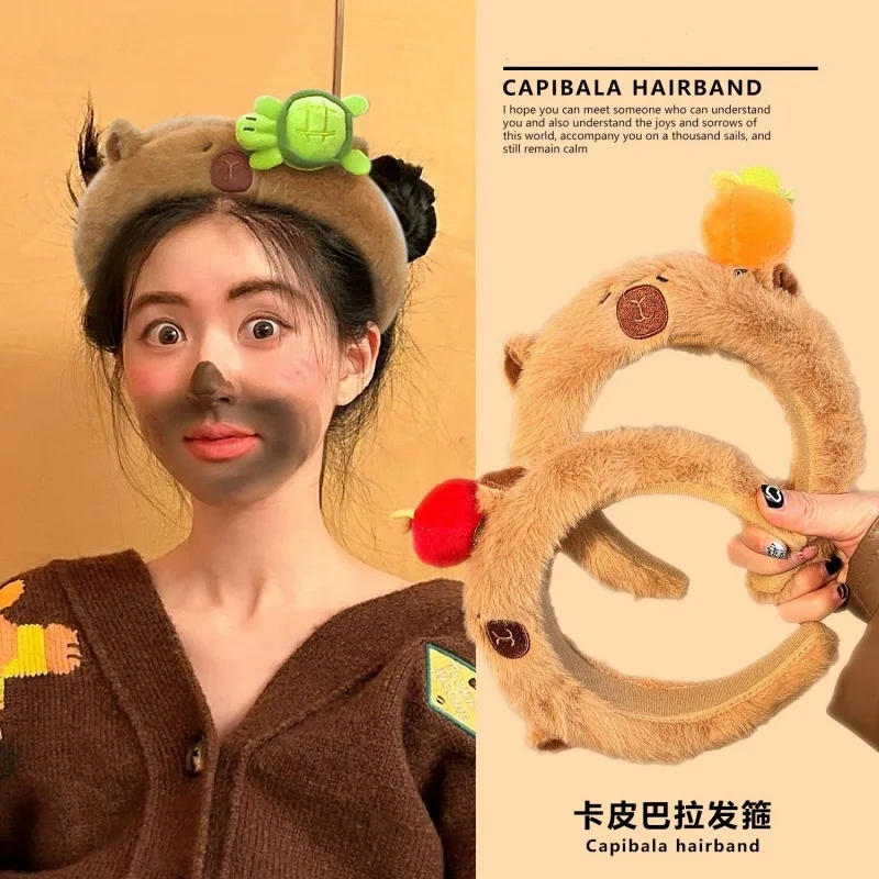 2026 New Cute Plush Capybara Hair Hoop Women High Crown Fall Winter Wide Cartoon Headband Hair Tie Accessory
2026 New Cute Plush Capybara Hair Hoop Women High Crown Fall Winter Wide Cartoon Headband Hair Tie Accessory