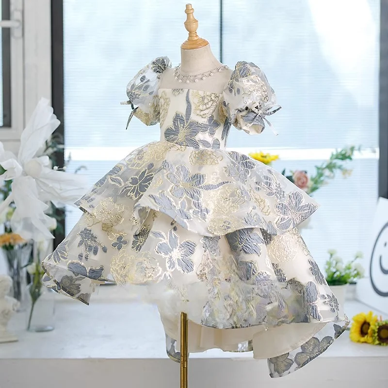 Luxury Dresses for Girls Dresses 2 to 8 Years Elegant Party Girl Dress Girl's Ceremonial Dress Children's Baby Kid Prom New
Luxury Dresses for Girls Dresses 2 to 8 Years Elegant Party Girl Dress Girl's Ceremonial Dress Children's Baby Kid Prom New