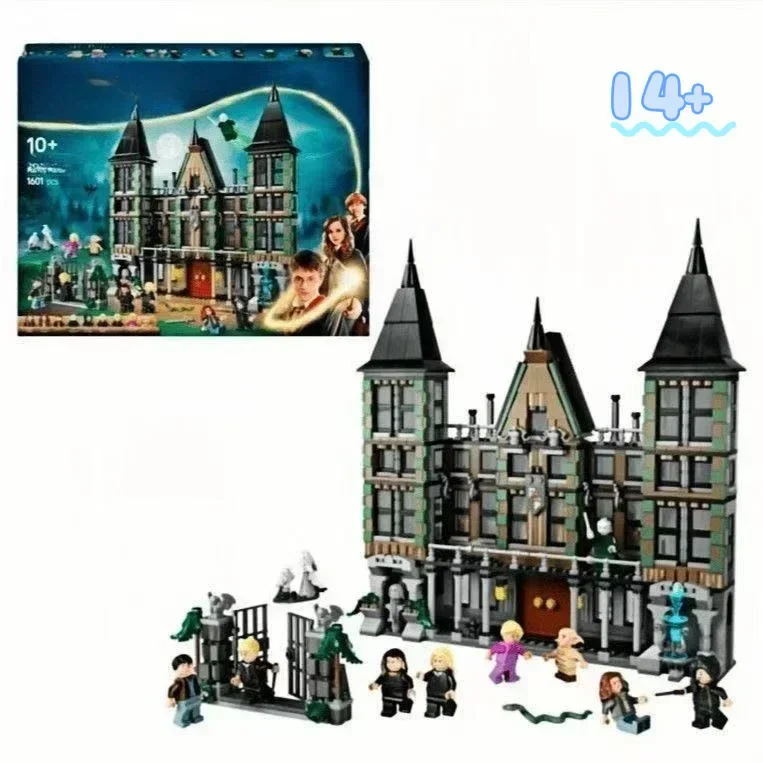 Конструктор Disney Malfoy Manor Premium (76453) 1601 деталь, коллекция Wizard World, декор для дома, семейные развлечения, подарки на праздники и вечеринки
Конструктор Disney Malfoy Manor Premium (76453) 1601 деталь, коллекция Wizard World, декор для дома, семейные развлечения, подарки на праздники и вечеринки