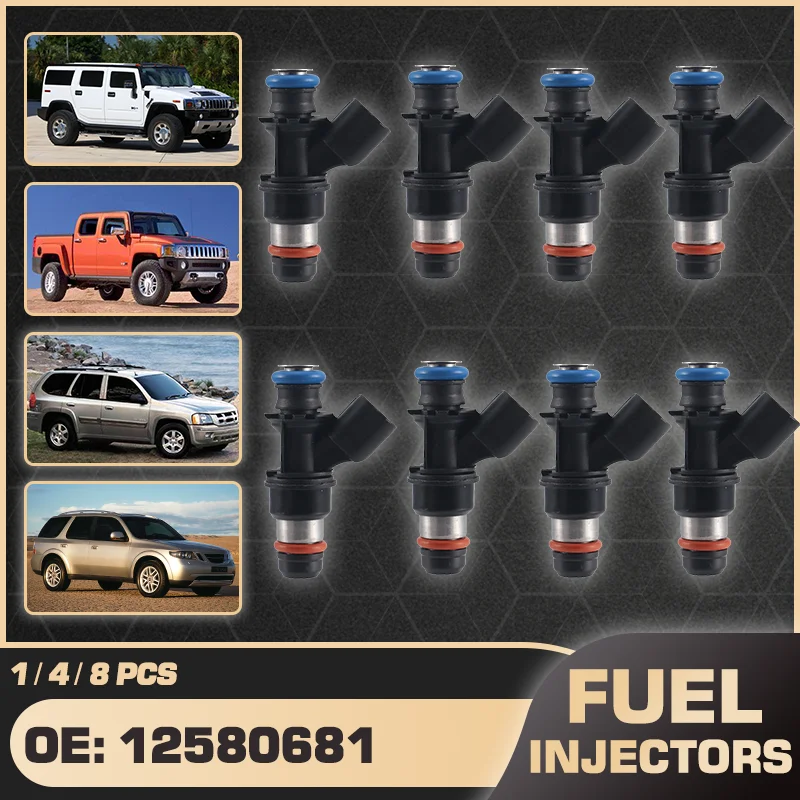 Car Fuel Injector Nozzle For Hummer H2 Hummer H3 Hummer H3T 2008-2009 Isuzu Ascender 2005-2006 Saab 9-7X 5.3L 6.0L 8V 2005-2009
Car Fuel Injector Nozzle For Hummer H2 Hummer H3 Hummer H3T 2008-2009 Isuzu Ascender 2005-2006 Saab 9-7X 5.3L 6.0L 8V 2005-2009