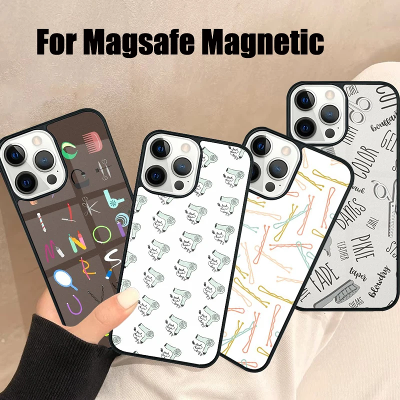Чехол для телефона Magsafe для парикмахера-стилиста для iPhone 16, 15, 14, 13, 12, 11 Pro Max Plus, зеркальный беспроводной магнитный чехол
Чехол для телефона Magsafe для парикмахера-стилиста для iPhone 16, 15, 14, 13, 12, 11 Pro Max Plus, зеркальный беспроводной магнитный чехол