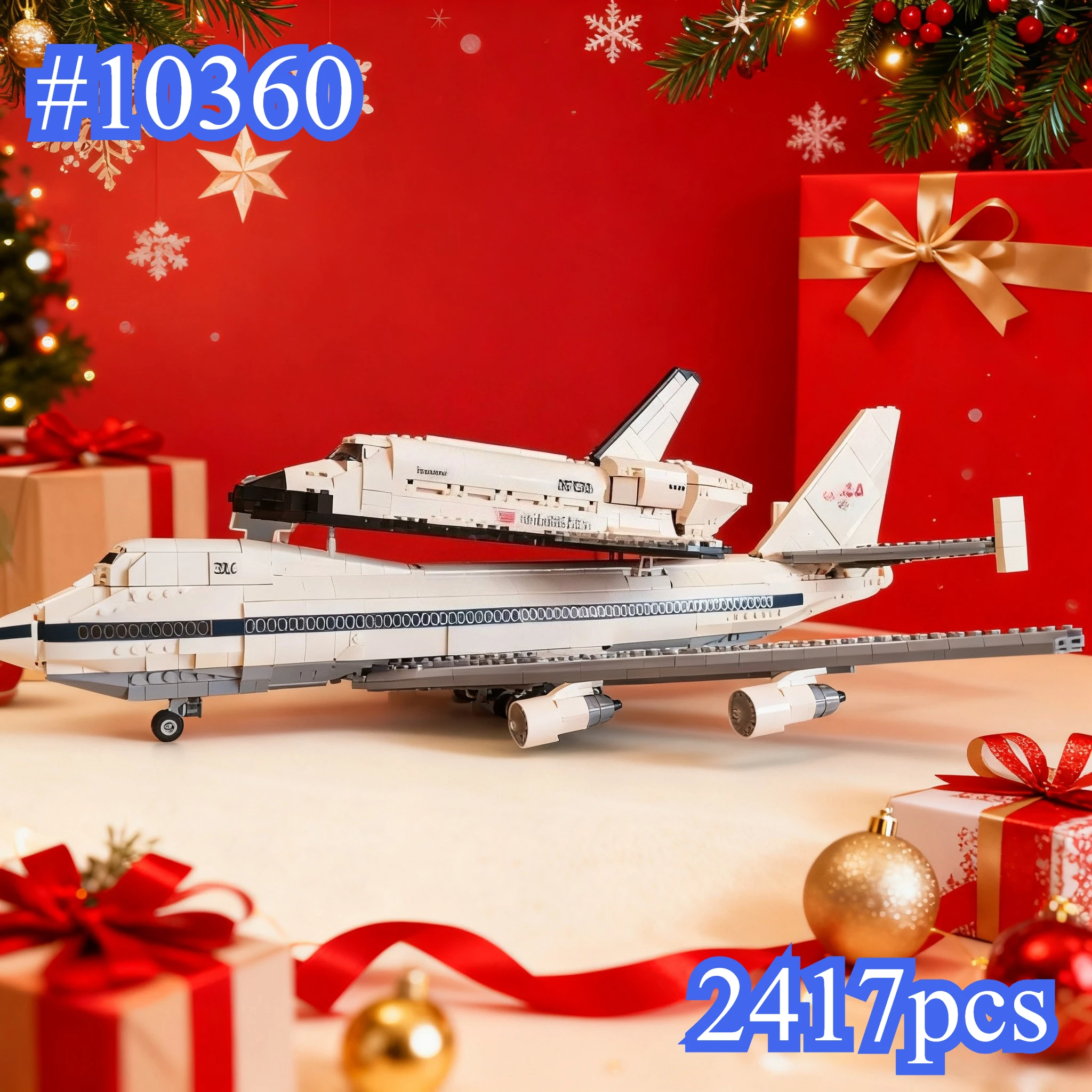 Aircraft Transport Model 10360 Building Blocks Sets Compatible with Legoed Particles Suitable for Christmas Gifts 2417pcs
Aircraft Transport Model 10360 Building Blocks Sets Compatible with Legoed Particles Suitable for Christmas Gifts 2417pcs