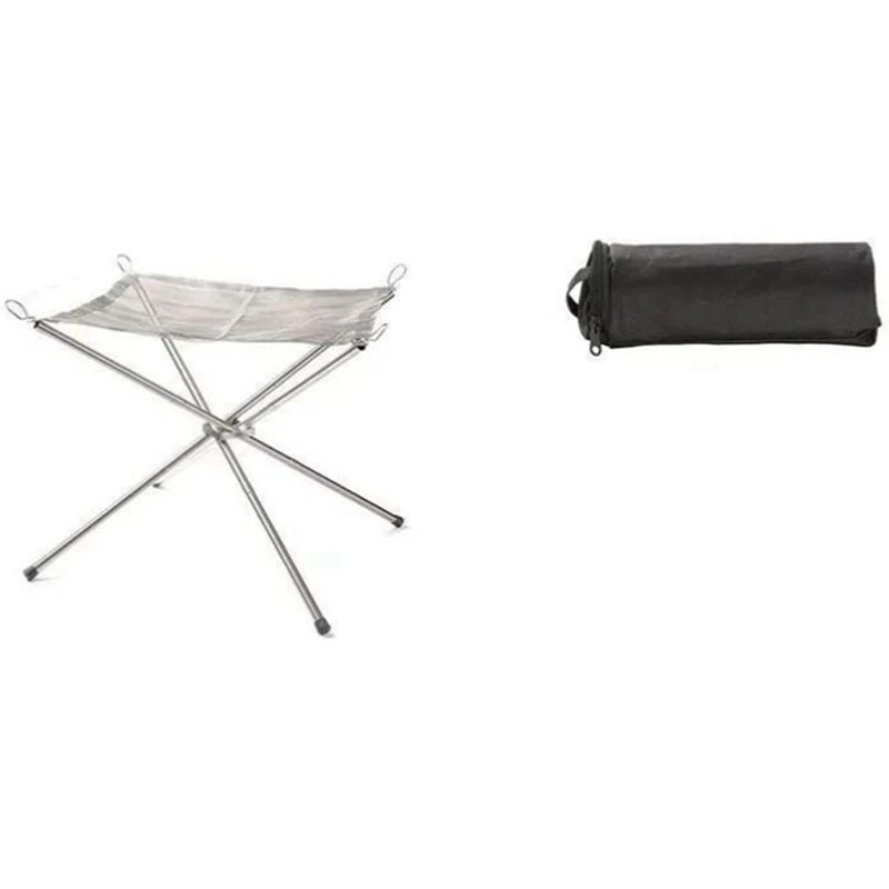 DW-Outdoor Camping Bonfire Rack Stainless Steel Burning Rack Portable Folding Firewood Stand Camping Barbecue Grid
DW-Outdoor Camping Bonfire Rack Stainless Steel Burning Rack Portable Folding Firewood Stand Camping Barbecue Grid