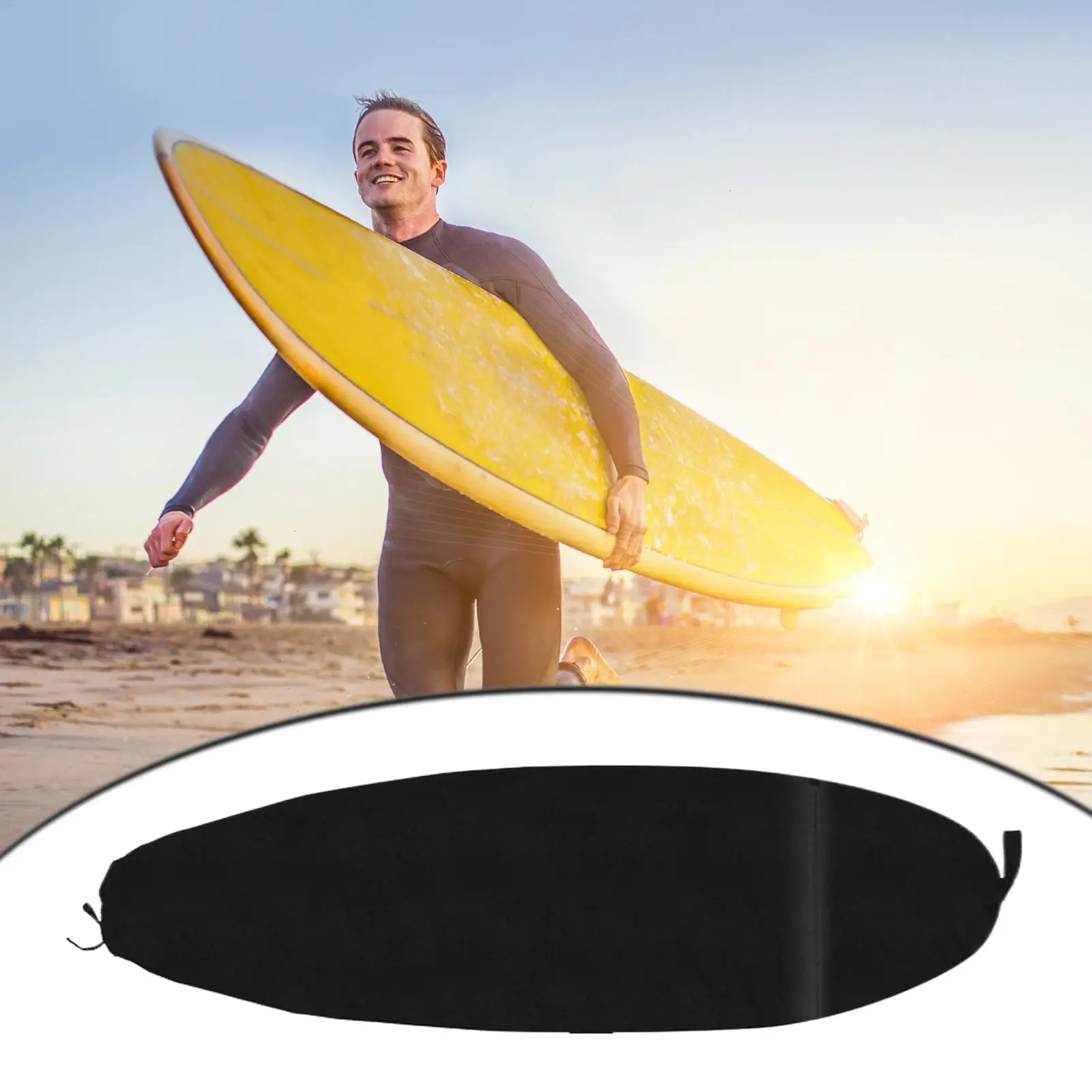 Surfboard Sock Cover Dustproof Skis Cover Surfboard Cover Waterproof Protective Board Case for Men Women Shortboard Bodyboard
Surfboard Sock Cover Dustproof Skis Cover Surfboard Cover Waterproof Protective Board Case for Men Women Shortboard Bodyboard