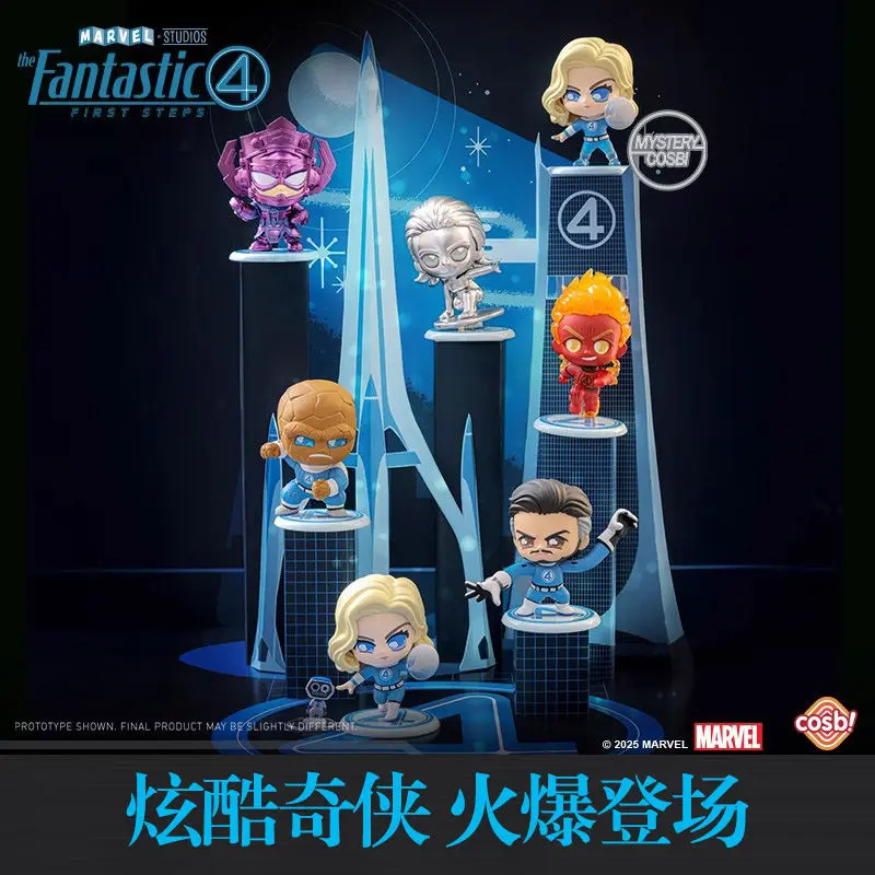 Hot Toys Marvel Fantastic Four Cosbi Mini Bobble Head Blind Box Bendable Arms Figurine Desk Decor For Adult Collectors Gift
Hot Toys Marvel Fantastic Four Cosbi Mini Bobble Head Blind Box Bendable Arms Figurine Desk Decor For Adult Collectors Gift