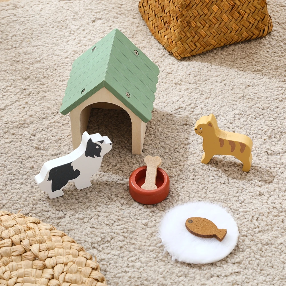 Wooden Cartoon Animal Building Block Toys Kid Simulated Pet Scene Set Baby Interactive Imagination Toys Wooden Decorative Items
Wooden Cartoon Animal Building Block Toys Kid Simulated Pet Scene Set Baby Interactive Imagination Toys Wooden Decorative Items
