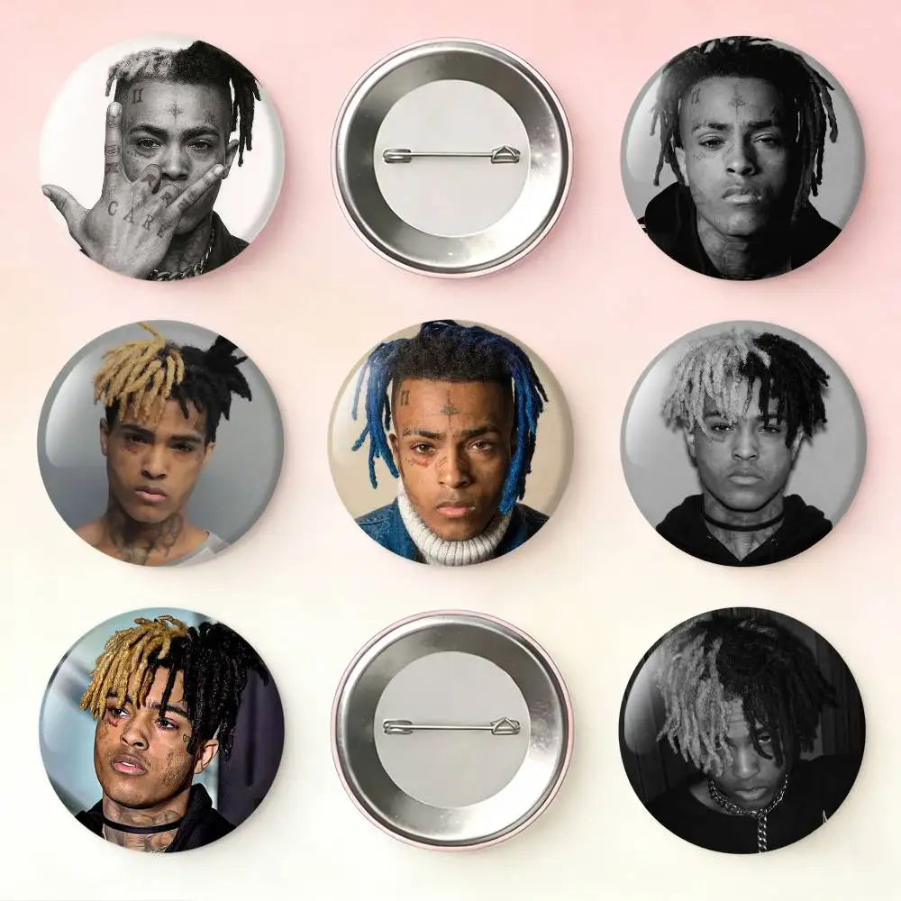 XXXTentacion 17 Rapper Laser Badge Applicable For Backpack Clothes Hats Decor Creative Accessories
XXXTentacion 17 Rapper Laser Badge Applicable For Backpack Clothes Hats Decor Creative Accessories