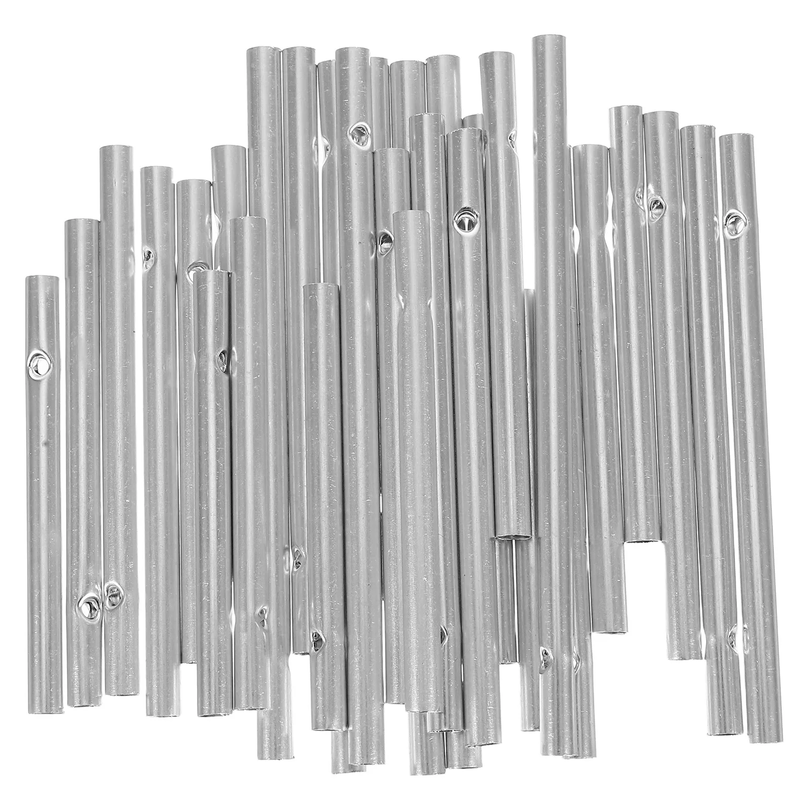 30pcs Wind Chime Tubes Silver Tone Aluminum Empty DIY Craft Garden Outdoor Decorations Long Lasting Melodic Sound
30pcs Wind Chime Tubes Silver Tone Aluminum Empty DIY Craft Garden Outdoor Decorations Long Lasting Melodic Sound