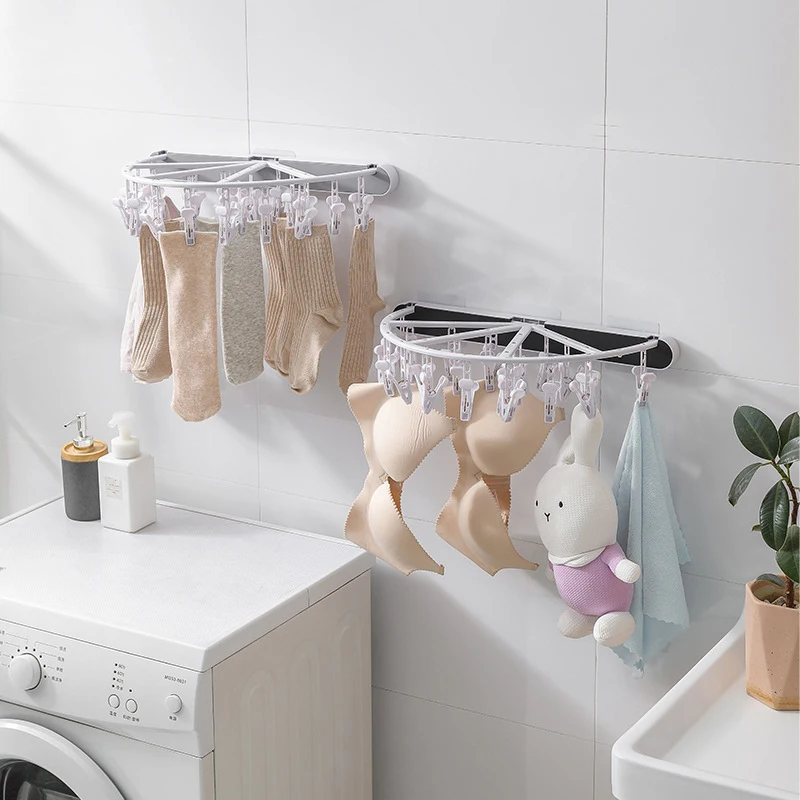Round Folding Clothes Drying Rack Portable Underwear Pants Coat Hanger Multiple Baby Clothes Hooks Organizer Home Accessories
Round Folding Clothes Drying Rack Portable Underwear Pants Coat Hanger Multiple Baby Clothes Hooks Organizer Home Accessories