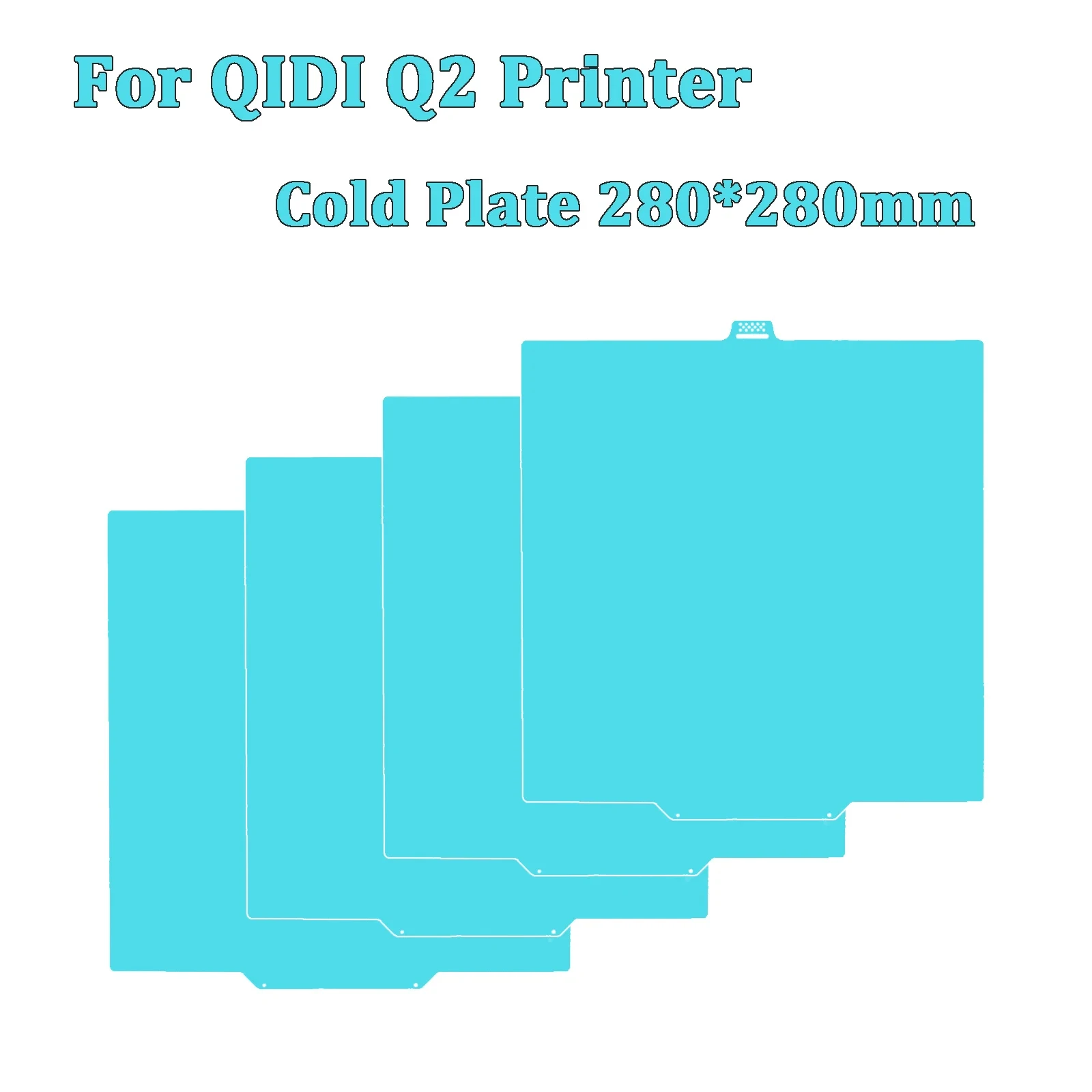 Холодная рабочая пластина Glacier 280*280 мм для QIDI Q2 Q2, комбинированная тепловая кровать, высокая вязкость, двухсторонняя печать, детали 3D-принтера
Холодная рабочая пластина Glacier 280*280 мм для QIDI Q2 Q2, комбинированная тепловая кровать, высокая вязкость, двухсторонняя печать, детали 3D-принтера