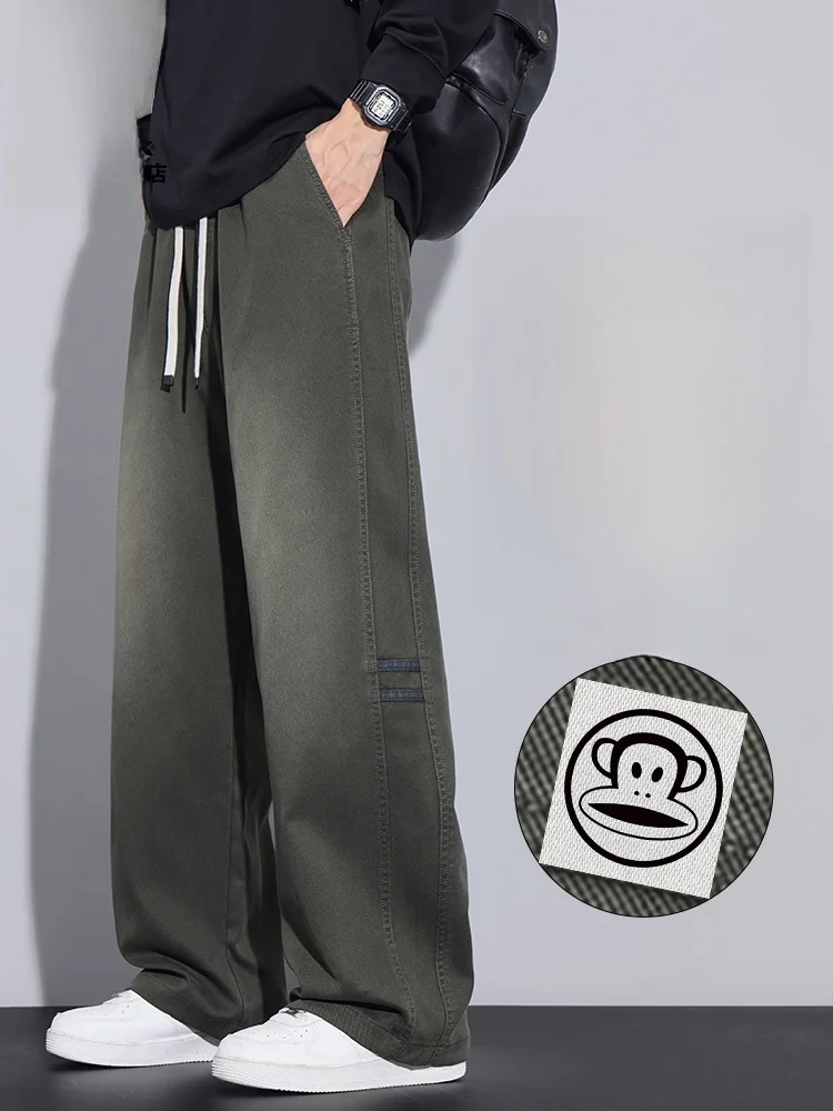 Мужские повседневные брюки Paul Frank: свободные спортивные брюки с драпировкой, прямые, осенние, в американском стиле, модный бренд
Мужские повседневные брюки Paul Frank: свободные спортивные брюки с драпировкой, прямые, осенние, в американском стиле, модный бренд