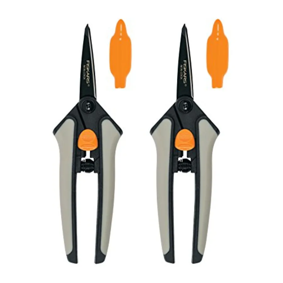 Non-stick Softgrip Micro-Tip Pruning Snip 2 Pack
Non-stick Softgrip Micro-Tip Pruning Snip 2 Pack
