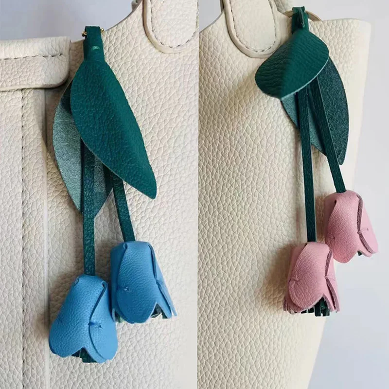 High-end Genuine Leather Tulip Flower Pendant Cute Cactus Handmade Bag Pendant Car Keychain Couple Gift Cartoon Plant Decoration
High-end Genuine Leather Tulip Flower Pendant Cute Cactus Handmade Bag Pendant Car Keychain Couple Gift Cartoon Plant Decoration