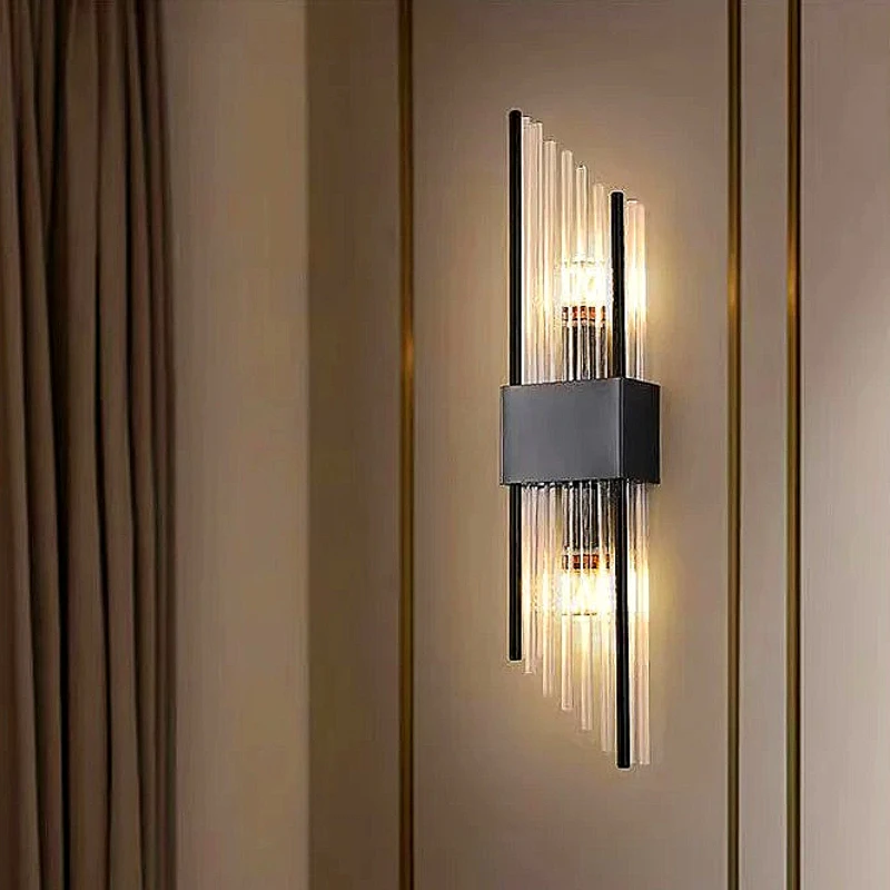 Европейский роскошный хрустальный стеклянный настенный светильник, проход, спальня, ресторан, отель, дизайн освещения, геометрические линии, настенный светильник
Европейский роскошный хрустальный стеклянный настенный светильник, проход, спальня, ресторан, отель, дизайн освещения, геометрические линии, настенный светильник