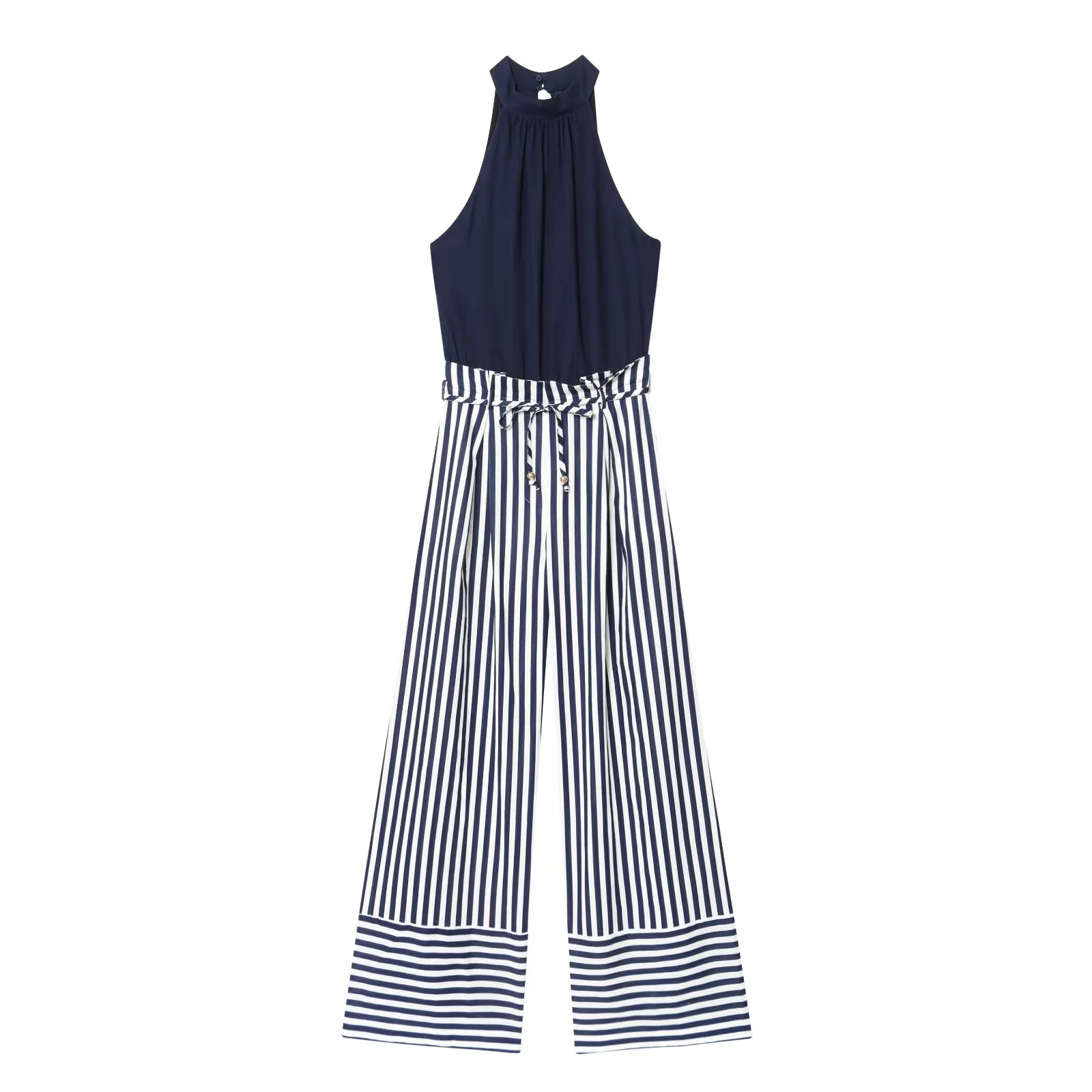PB&ZA2025 new summer women's casual simple fashion personality temperament splicing contrast color sleeveless long jumpsuit
PB&ZA2025 new summer women's casual simple fashion personality temperament splicing contrast color sleeveless long jumpsuit