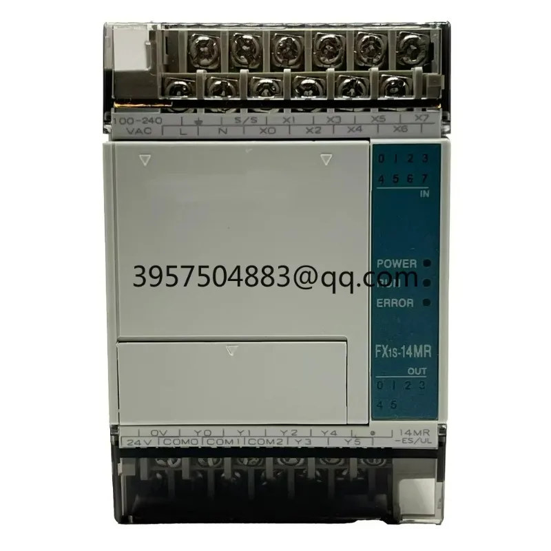 Совершенно новый оригинальный контроллер ПЛК FX1S-14MR-ES Модуль программируемого контроллера FX1S в наличии FX1S-14MR-ES/UL
Совершенно новый оригинальный контроллер ПЛК FX1S-14MR-ES Модуль программируемого контроллера FX1S в наличии FX1S-14MR-ES/UL