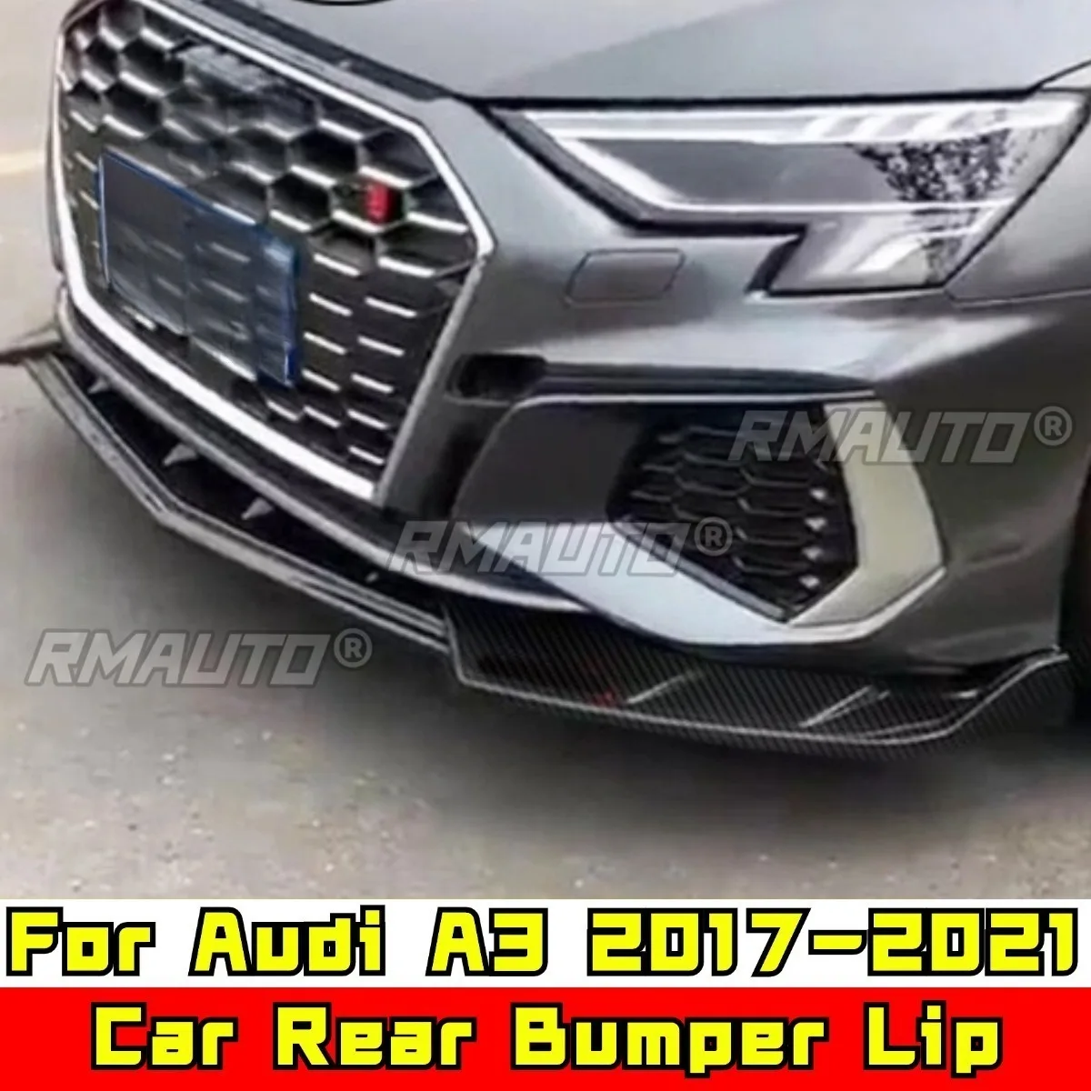 For Audi A3 Car Front Bumper Lip Splitter Diffuser For Audi A3 2021 Bumper Guard Protector Cover Apron Diffuser Car Accessories
For Audi A3 Car Front Bumper Lip Splitter Diffuser For Audi A3 2021 Bumper Guard Protector Cover Apron Diffuser Car Accessories