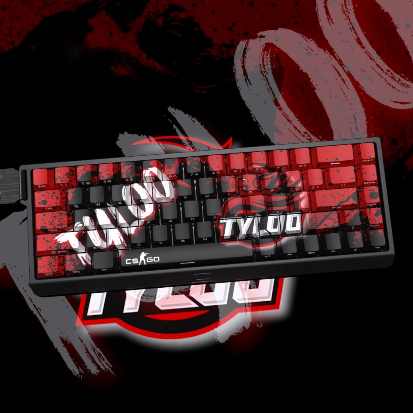 CSGO Team Mechanical Keyboard Keychain, Side Engraved Translucent Keycap Set, PBT, Cherry Cap, 130 Keys Suitable for Woting
CSGO Team Mechanical Keyboard Keychain, Side Engraved Translucent Keycap Set, PBT, Cherry Cap, 130 Keys Suitable for Woting